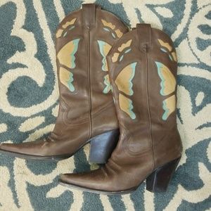 High Heel Cowboy Boots